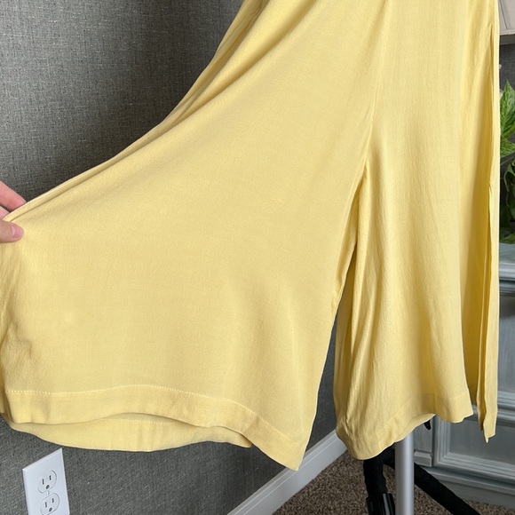 Aeropostale Spring Pastel Yellow Jumpsuit - Picture 6 of 7